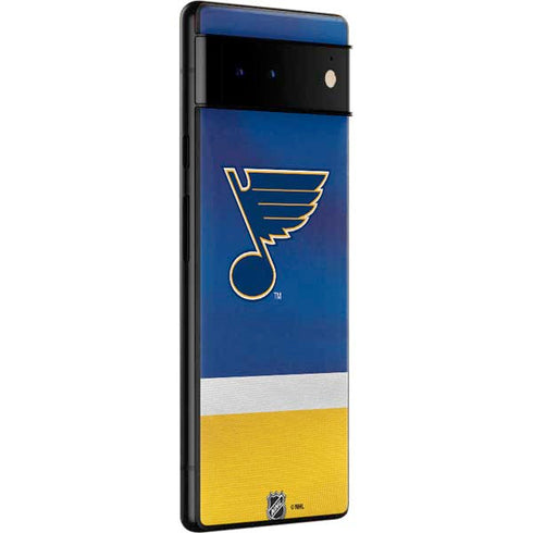 NHL St. Louis Blues Jersey Google Pixel 6 Skin